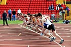 The stat of the 1500 metres, 2011 North East Champs, Gateshead